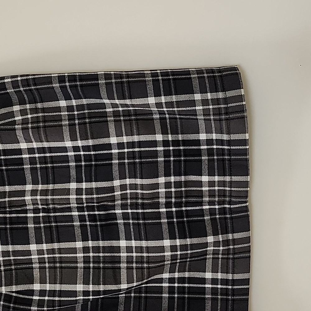 Aeropostale Y2K Plaid Notched-Hem Skirt Size  Academia Medium - Picture 15 of 16